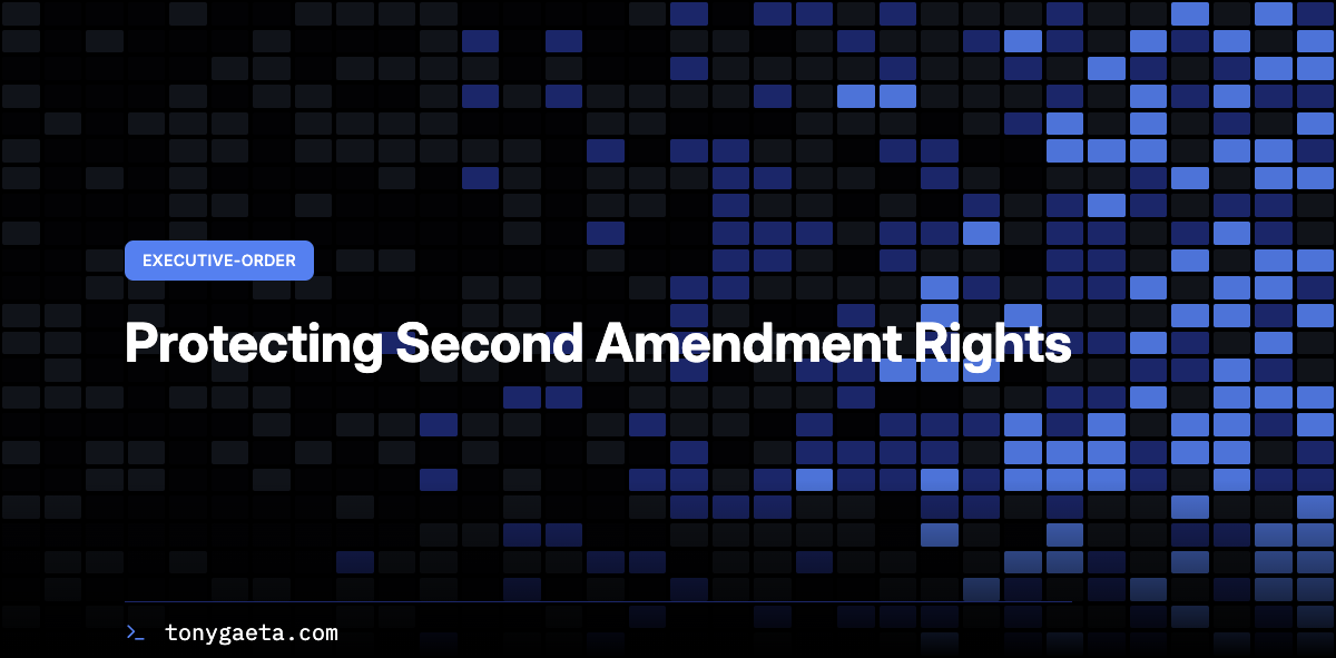 Protecting Second Amendment Rights Protecting Second Amendment Rights | Tony Gaeta