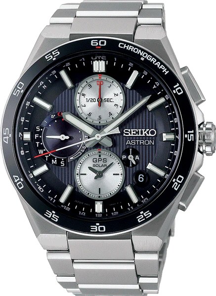 Front of Seiko Astron SSH151 GPS Solar Watch